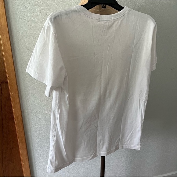 ORIGINAL FAKE sz 3 US sz M White Companion Tee Tshirt Medicom Toy KAWS - Picture 2 of 9